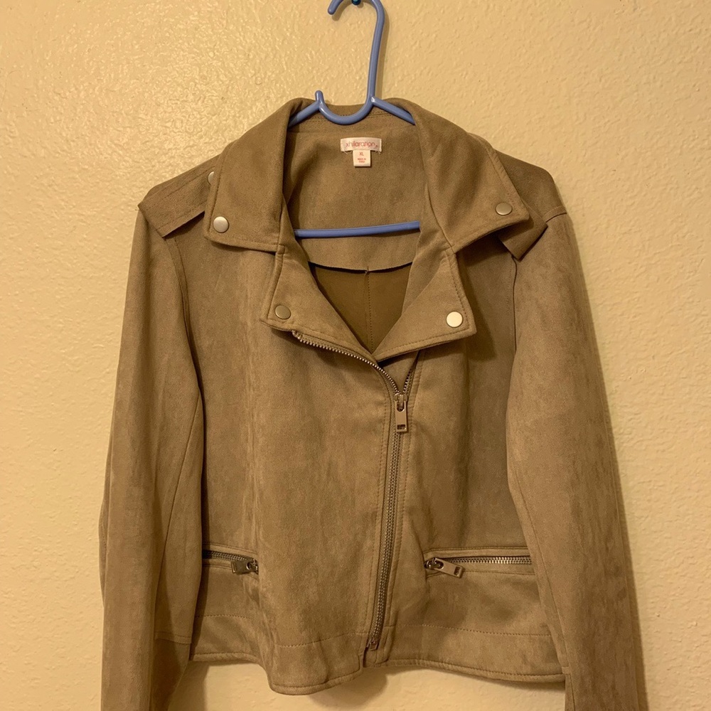 Suede jacket/blazer